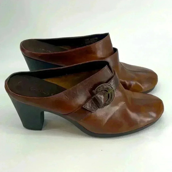 AEROSOLES SERGE LEATHER  MULE - Picture 2 of 5